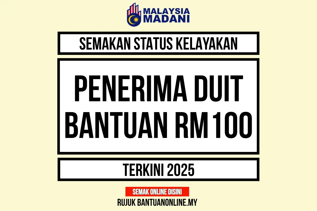 DUIT BANTUAN RM100