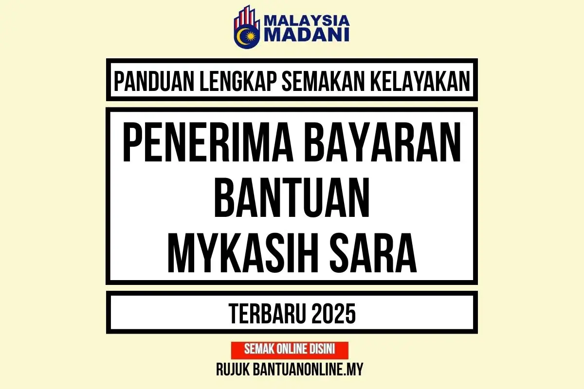 MYKASIH 2025 CARA SEMAKAN