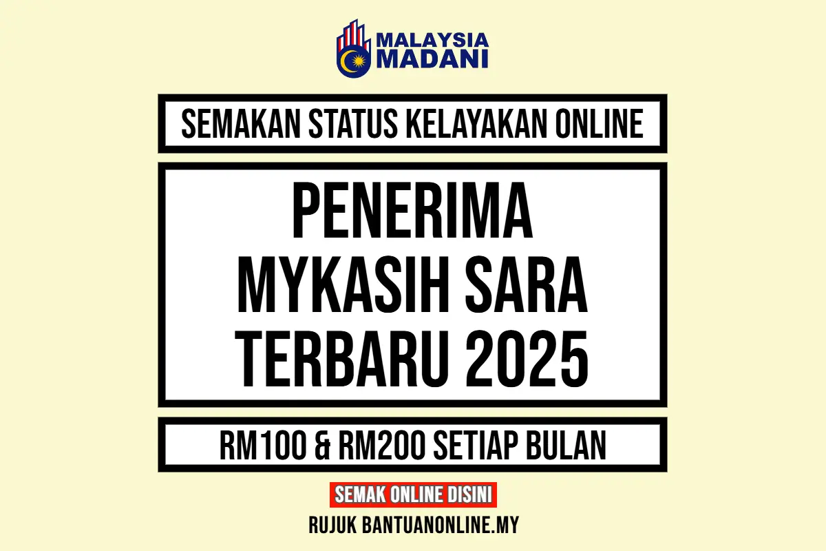 MYKASIH SARA SEMAKAN ONLINE