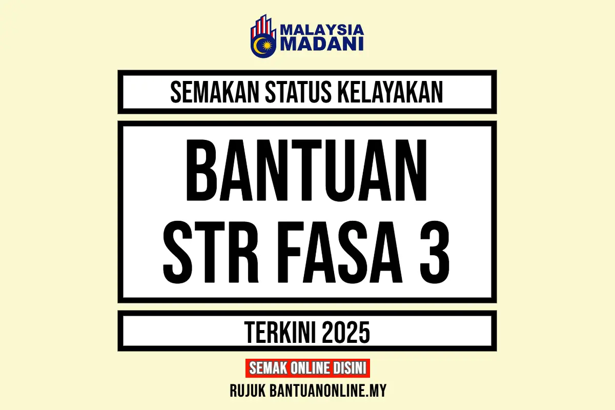 SEMAK STR 2025 FASA 3