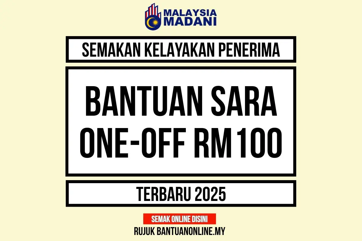 SEMAKAN SARA RM100