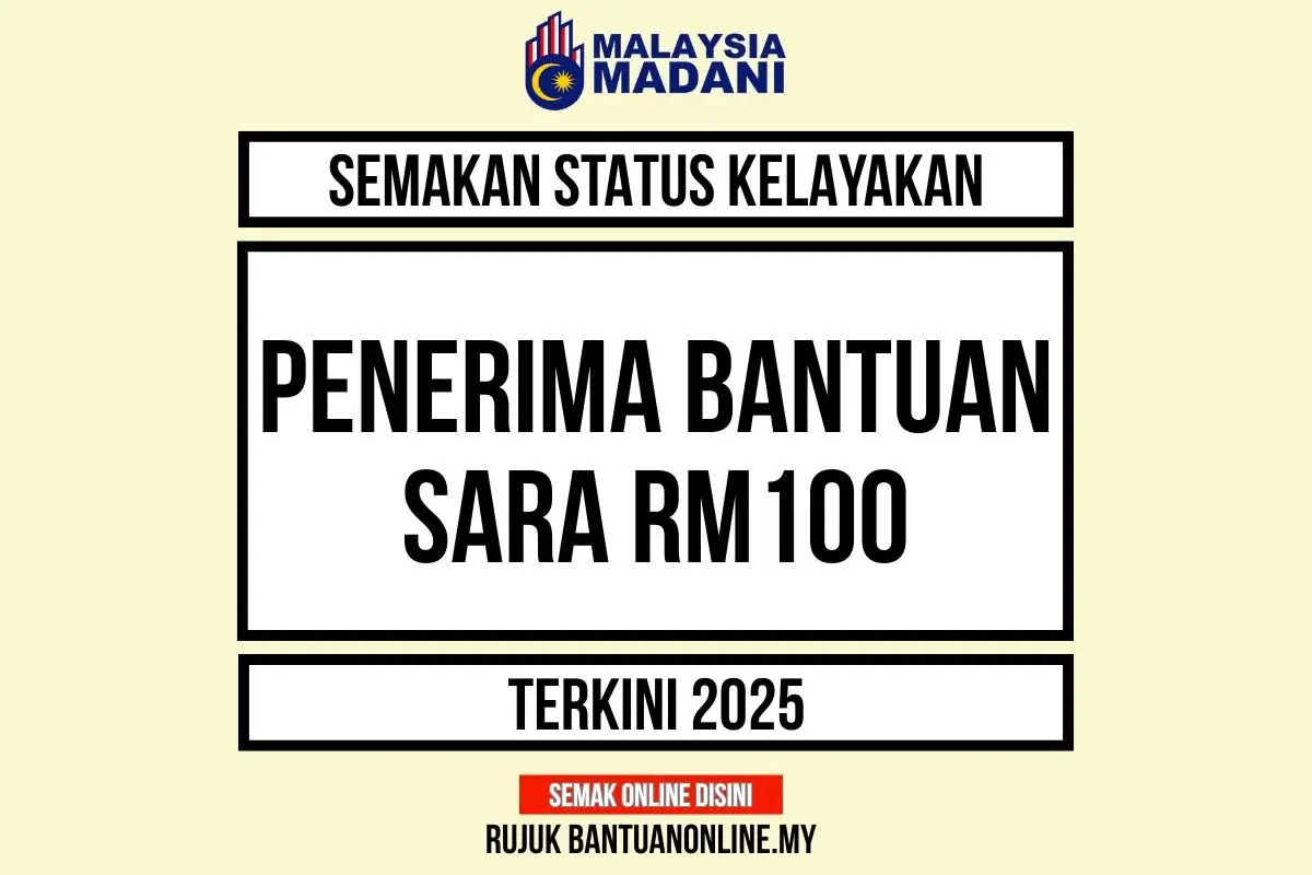 BANTUAN 100 2025