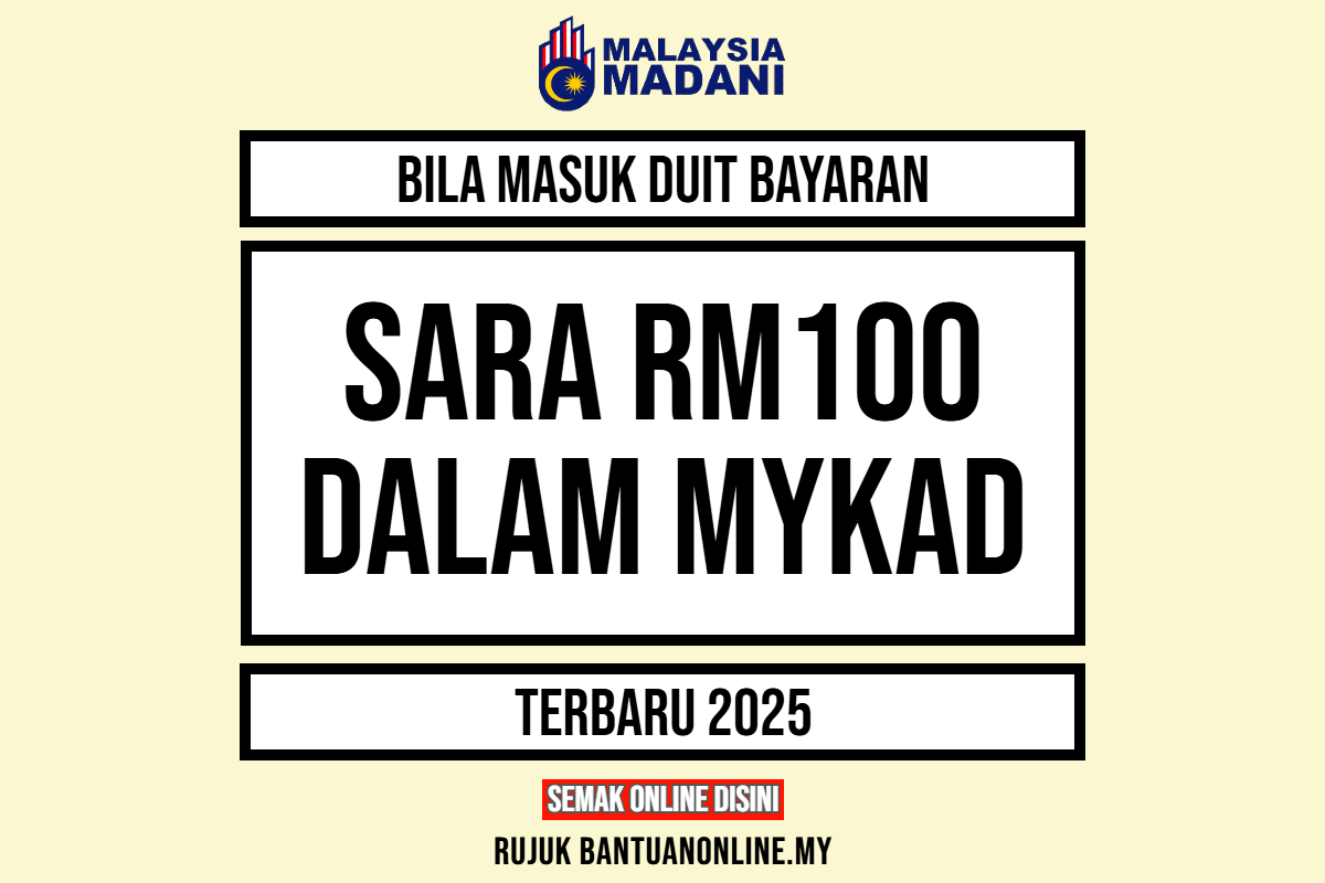 BAYARAN RM100 DALAM MYKAD