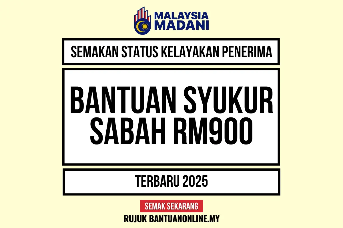 BANTUAN SYUKUR SABAH 2025