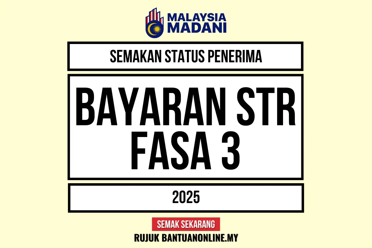 SEMAK STATUS BAYARAN STR