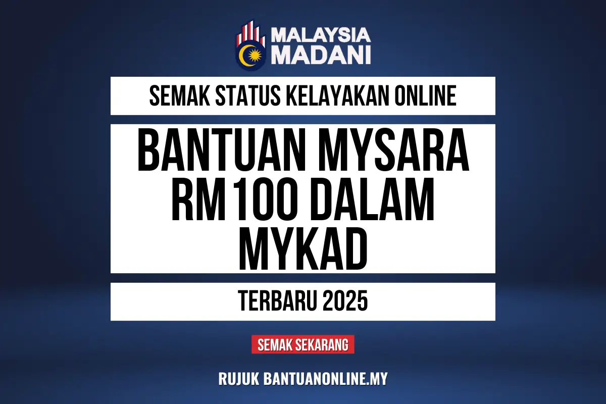 SEMAK MYSARA ONLINE 2025
