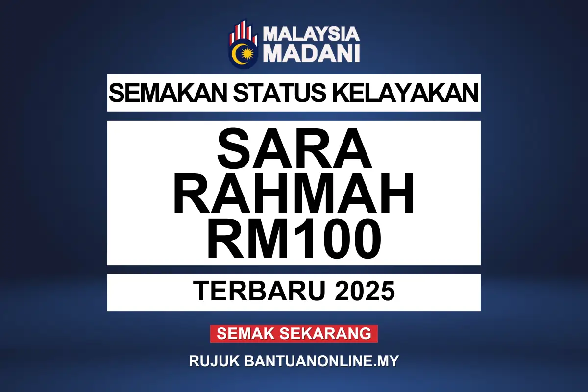 SEMAKAN STATUS SARA RAHMAH