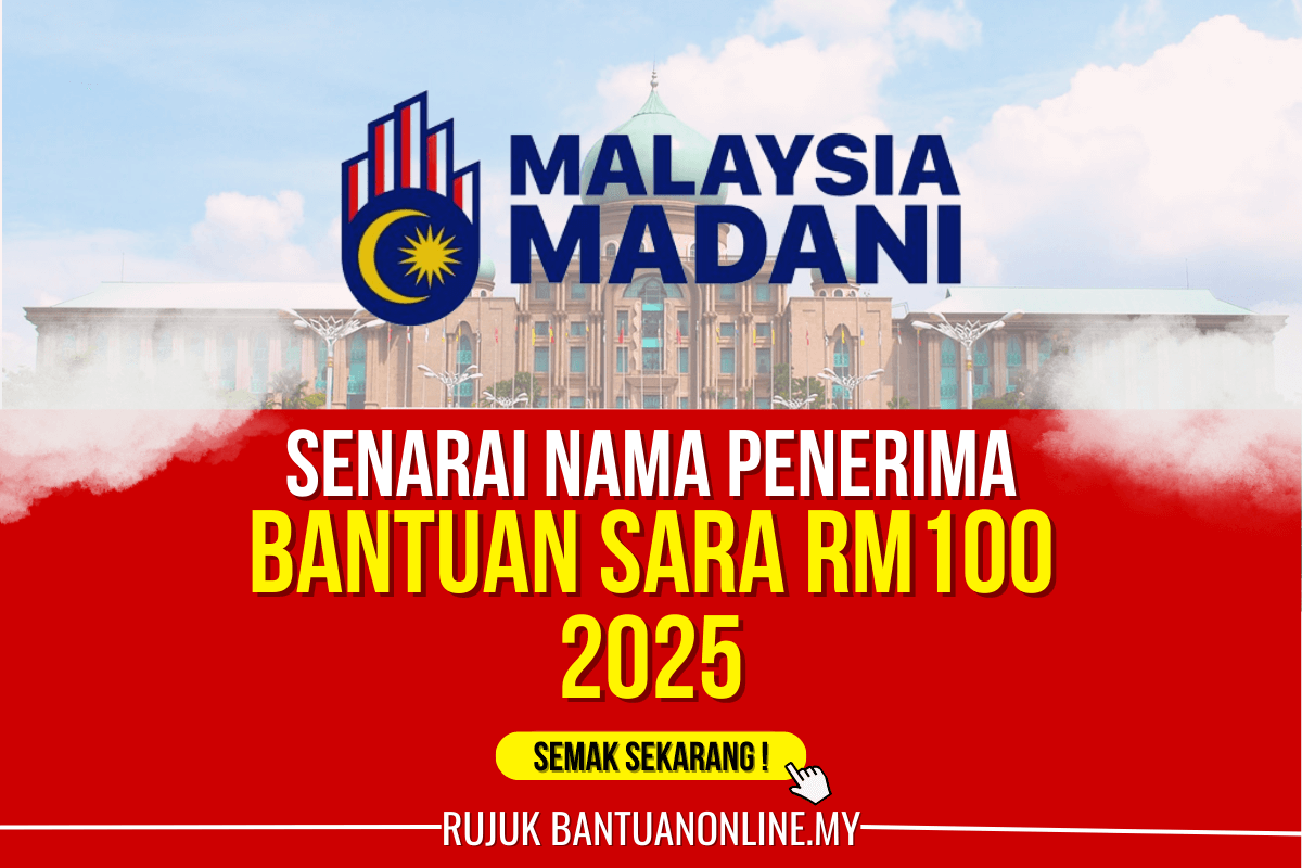 SENARAI NAMA PENERIMA BANTUAN SARA RM100 2025