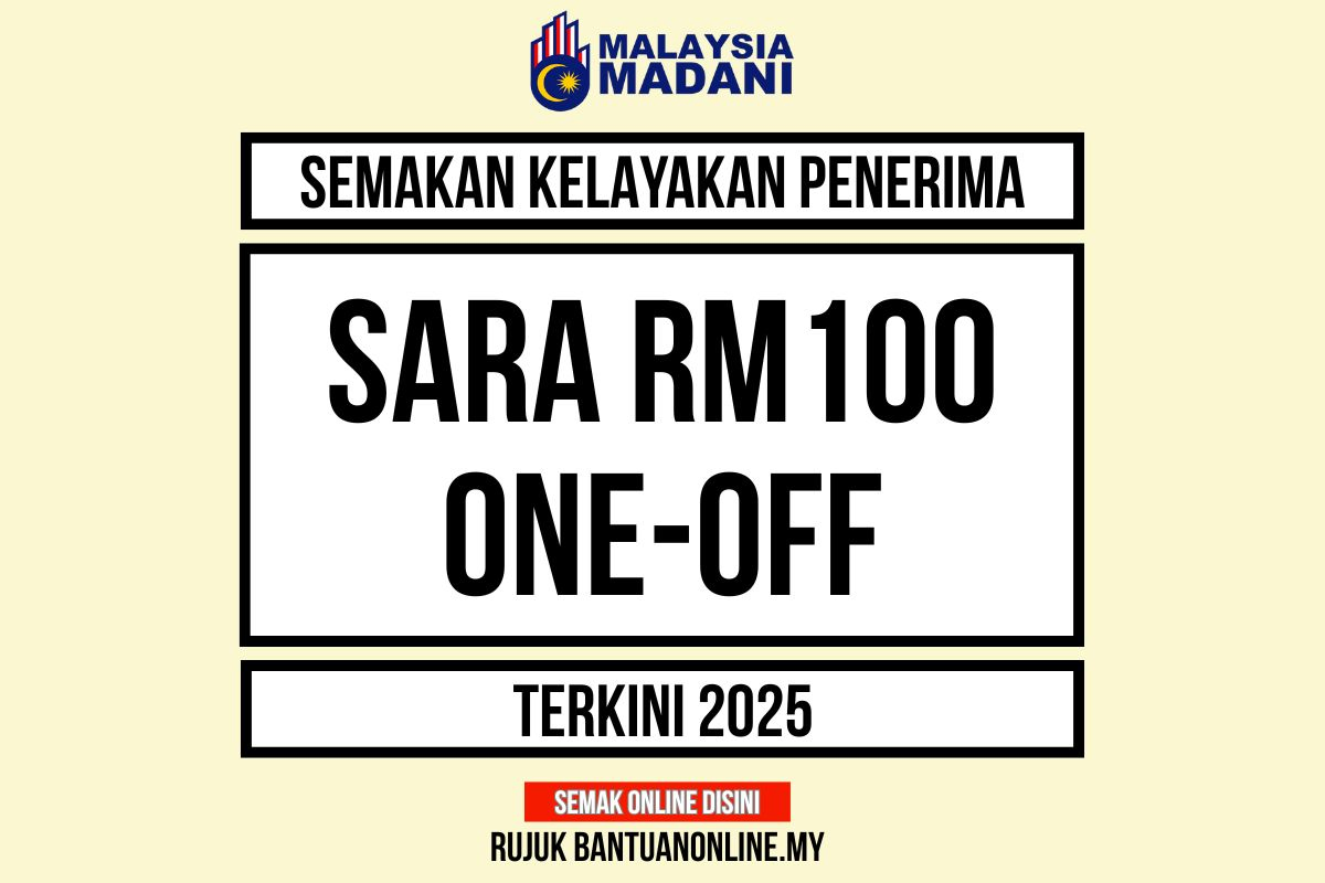 SARA RM100 SEMAKAN