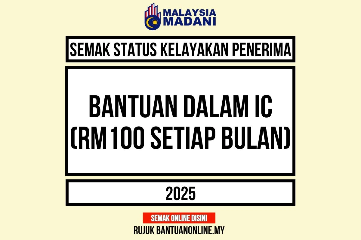 SEMAK BANTUAN 100 IC