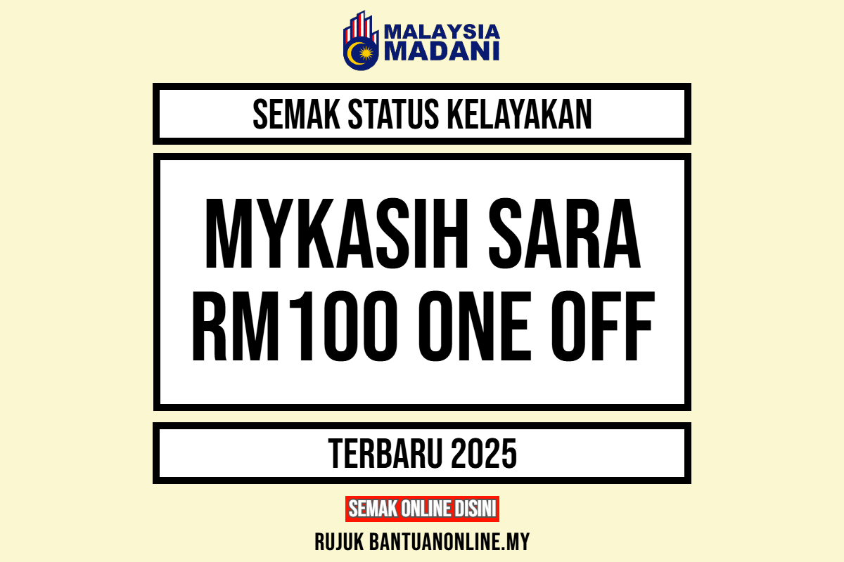 SEMAK MYKASIH SARA 100