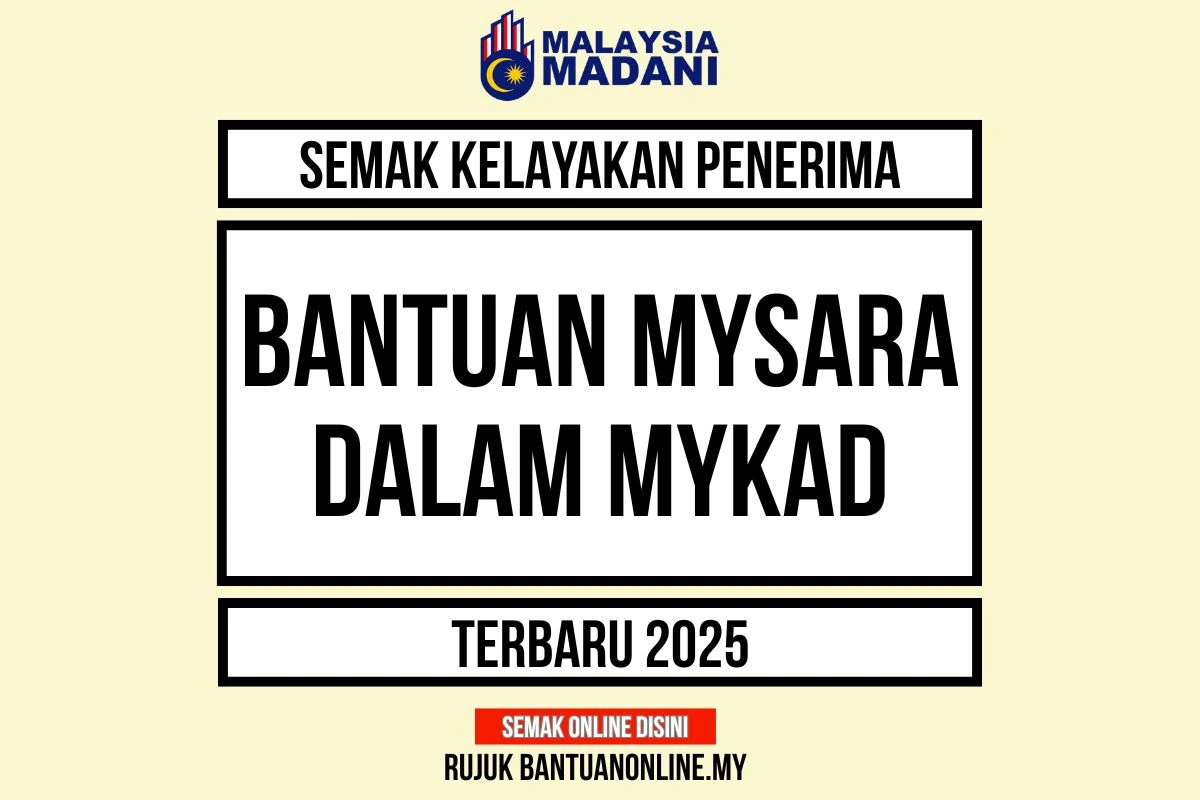 SEMAK MYSARA DALAM MYKAD