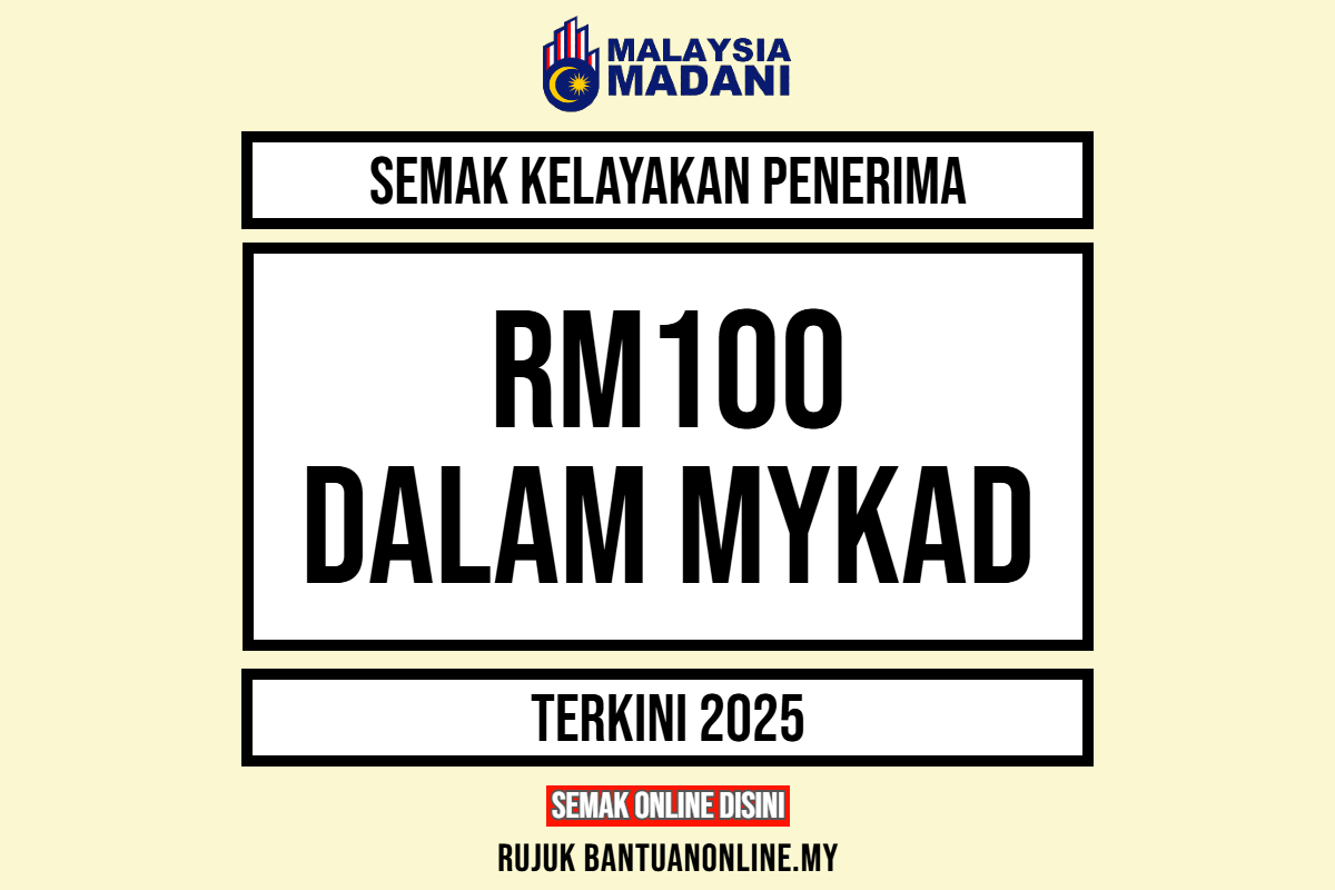 SEMAK RM100 DALAM MYKAD