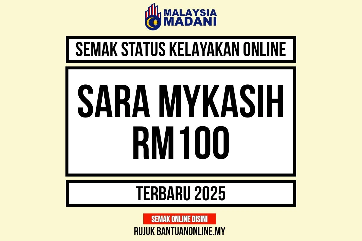 SEMAK SARA MYKASIH RM100