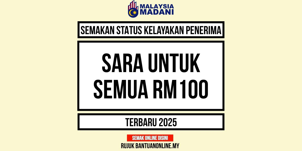 SEMAK SARA UNTUK SEMUA
