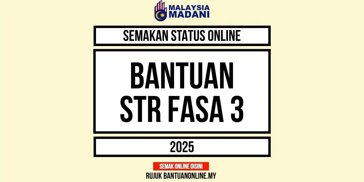 SEMAKAN BANTUAN STR 2025