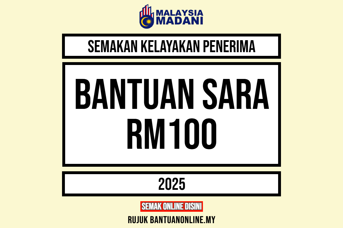 SEMAKAN SARA 100 2025