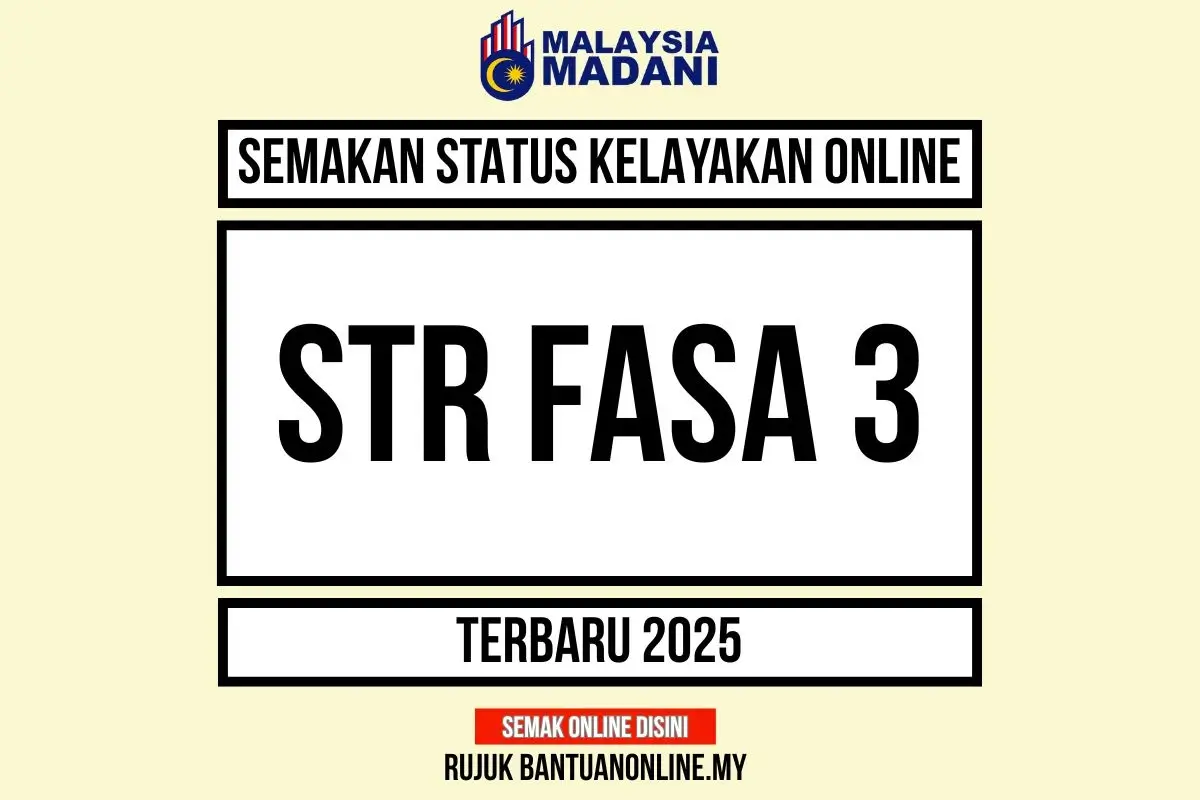 SEMAKAN STR ONLINE 2025