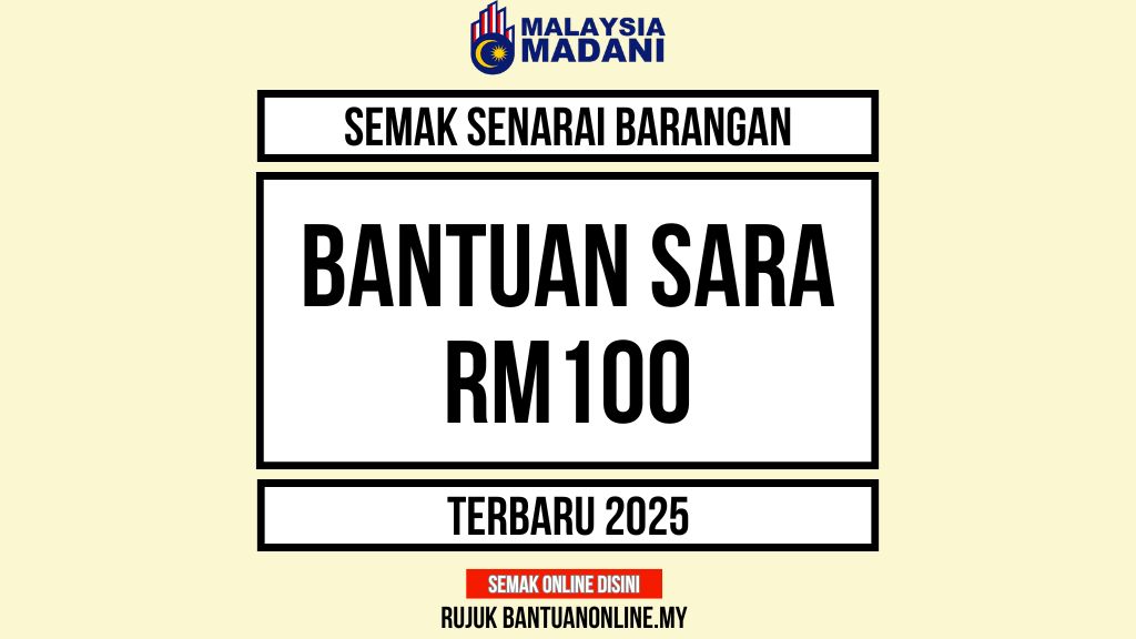 SENARAI BARANGAN SARA