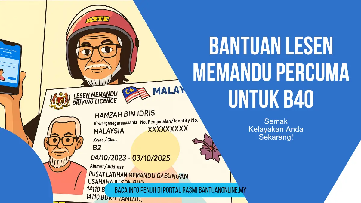 BANTUAN LESEN MEMANDU PERCUMA