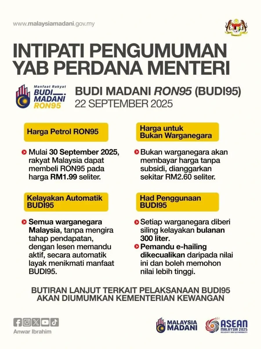 BANTUAN MINYAK PETROL