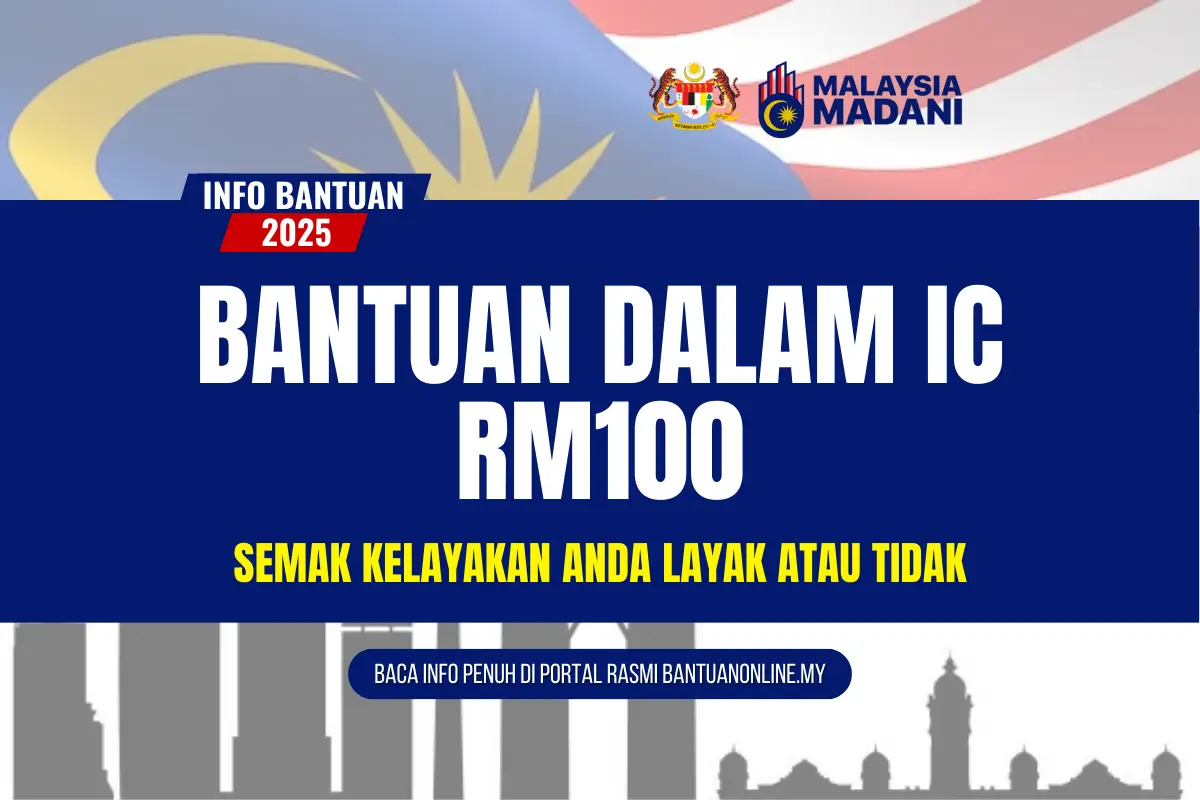 BANTUAN IC RM100 SARA