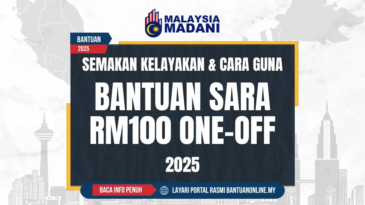 SEMAKAN SARA RM100 ONEOFF
