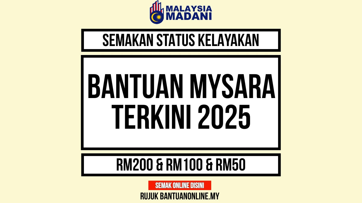 SEMAKAN STATUS BANTUAN MYSARA