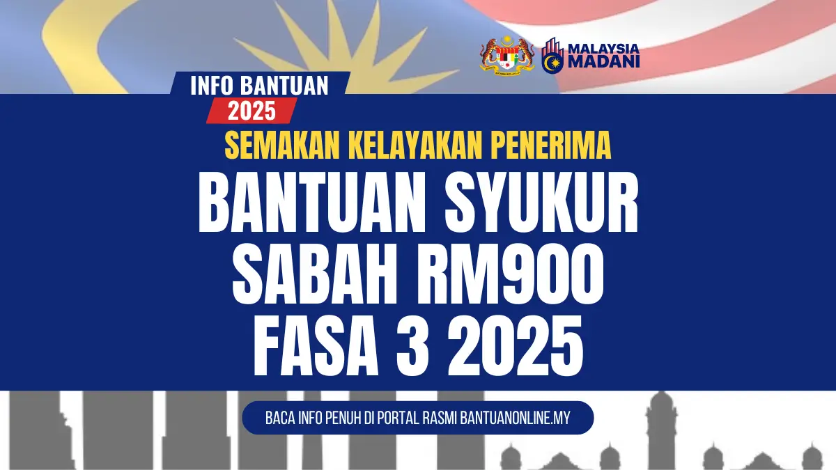 SYUKUR SABAH RM900 2025