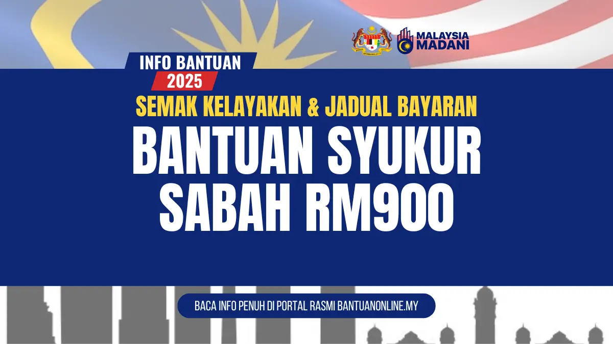 SEMAKAN SYUKUR SABAH RM900