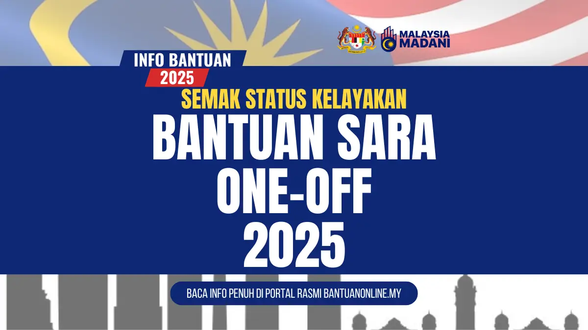 SARA BANTUAN ONE OFF