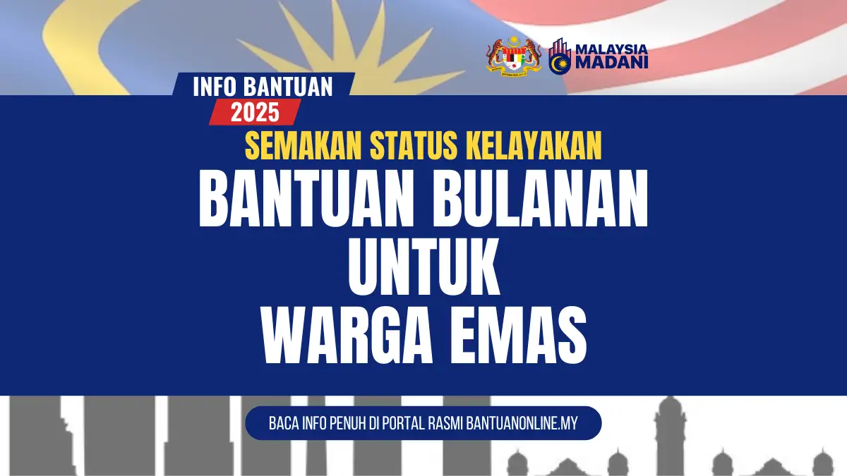 BANTUAN BULANAN WARGA EMAS