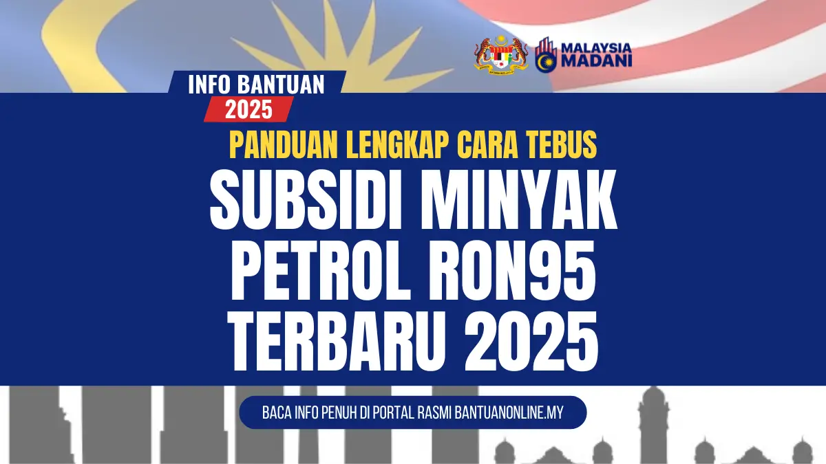 CARA TEBUS SUBSIDI RON95