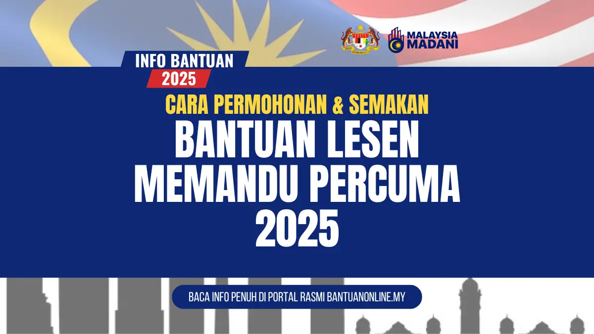 BANTUAN LESEN MEMANDU PERCUMA