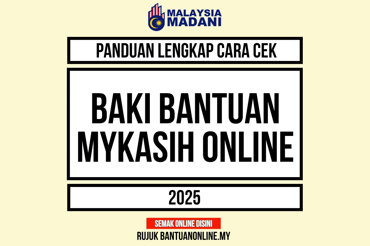 CARA CEK BAKI MYKASIH