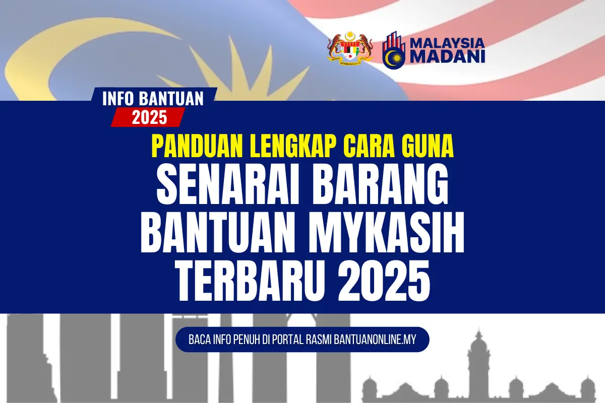 SEMAK BARANG MYKASIH 2025