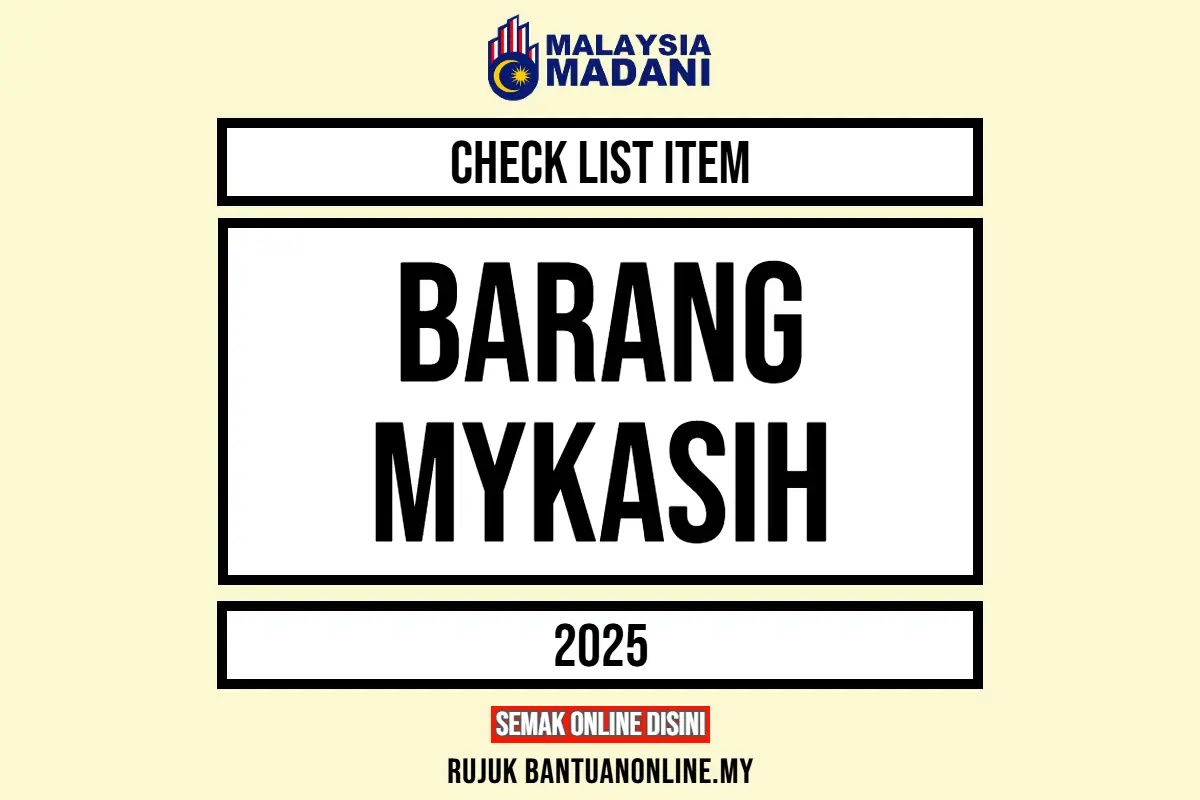 LIST ITEM MYKASIH
