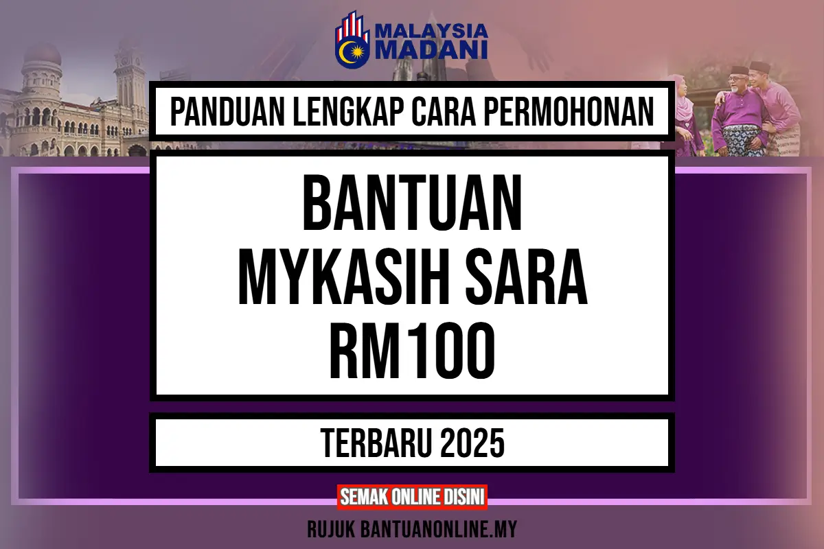 PERMOHONAN MY KASIH RM100 2025