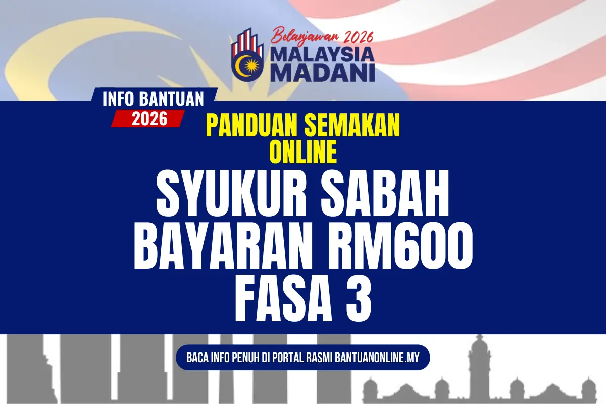 SEMAKAN ONLINE SYUKUR SABAH