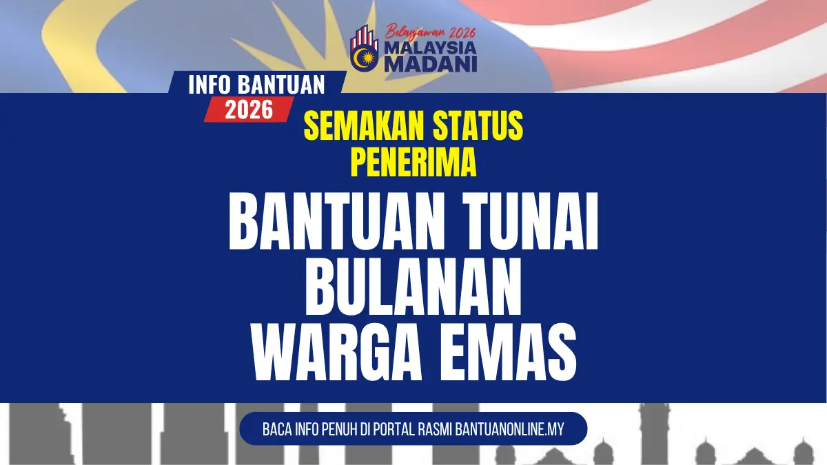 BANTUAN BULANAN WARGA EMAS