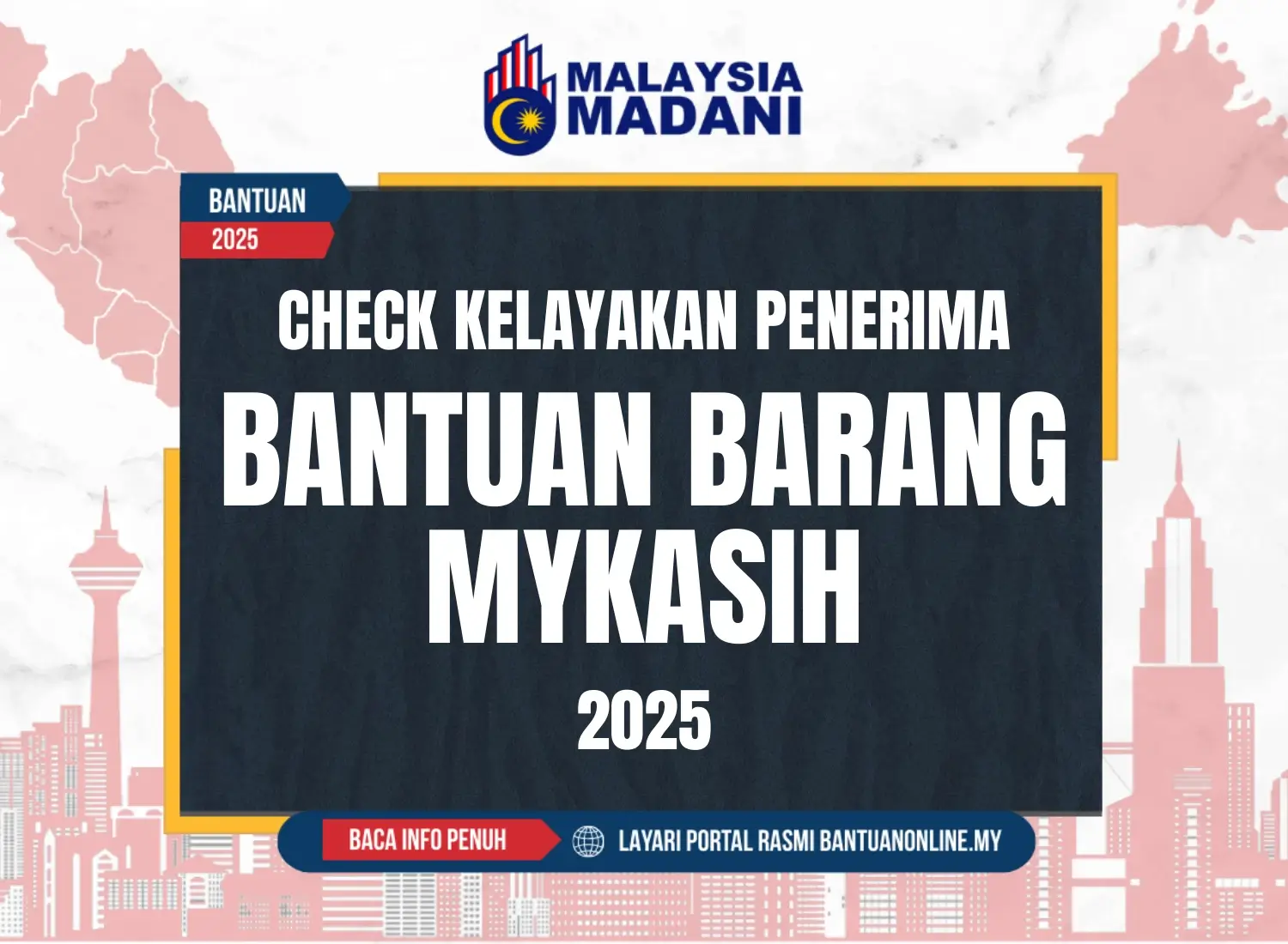 SEMAKAN BANTUAN BARANG MYKASIH