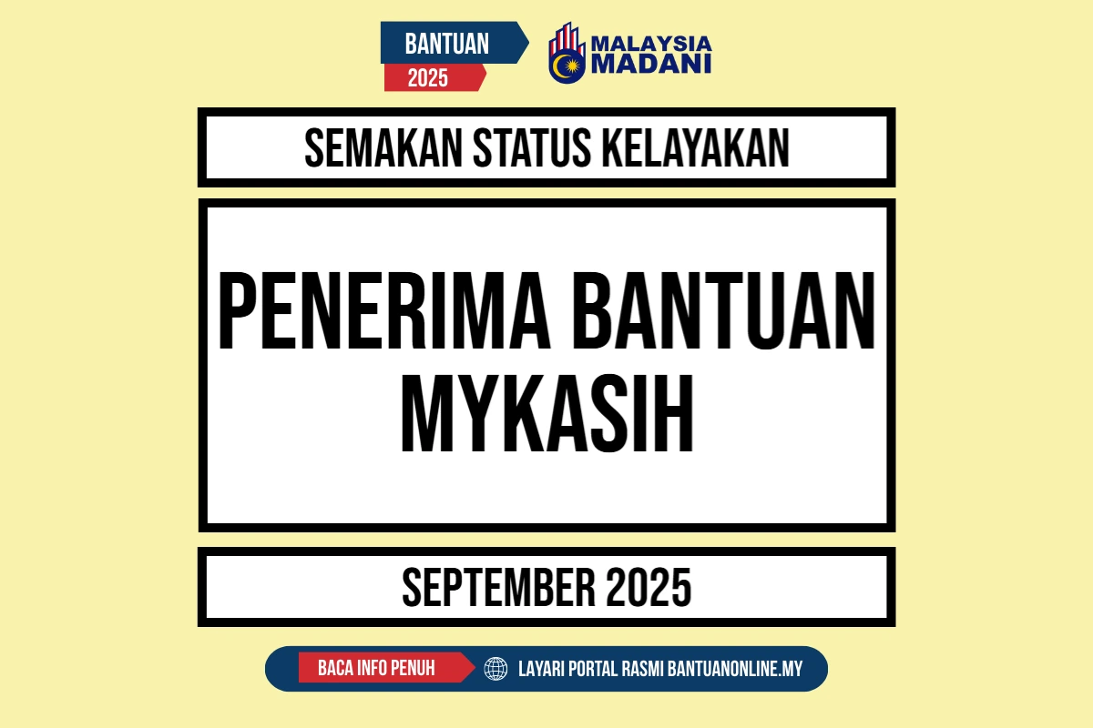 SEMAKAN MYKASIH SEPTEMBER 2025