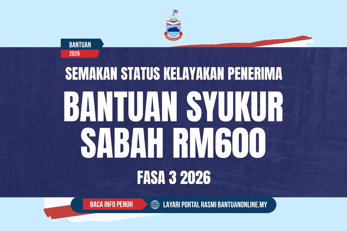 SEMAKAN STATUS BANTUAN SABAH