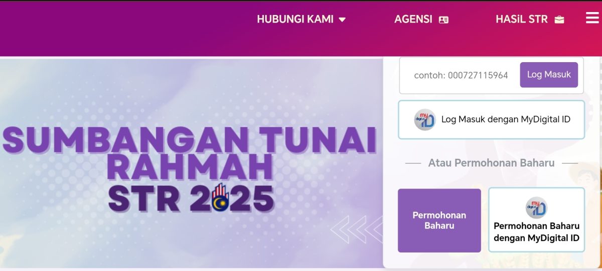 SEMAKAN KELAYAKAN STR FASA 4 2025