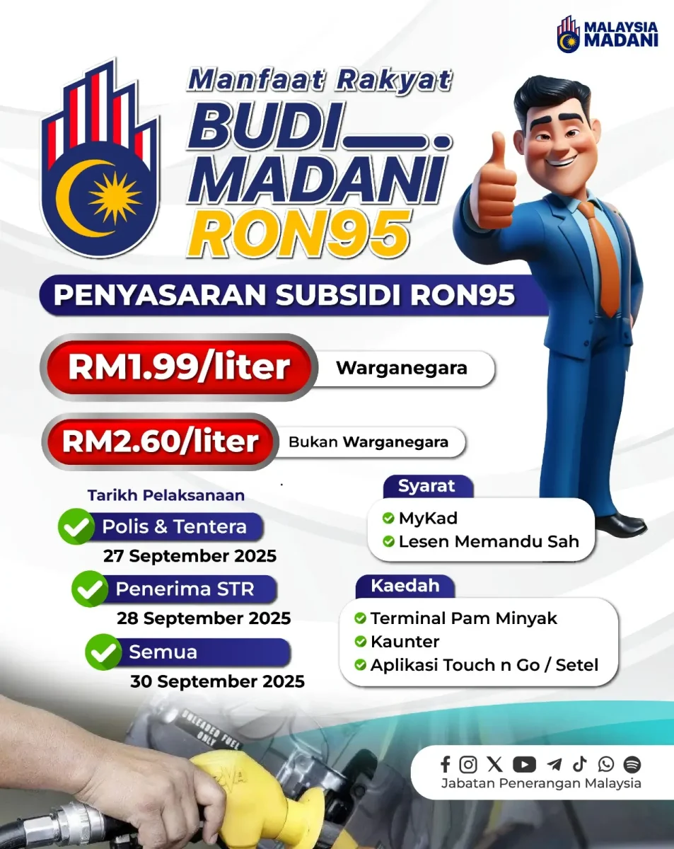 CARA SEMAK BAKI BUDI95