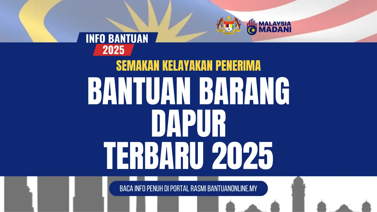 BANTUAN BARANG DAPUR SEMAKAN