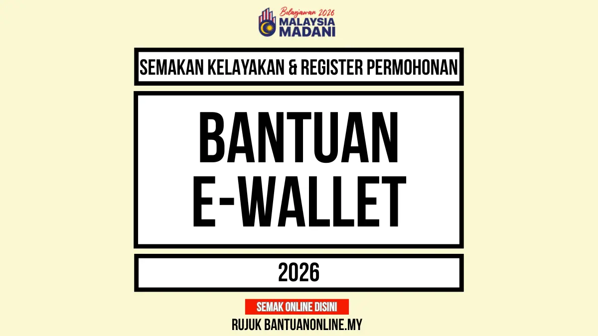 BANTUAN EWALLET 2026