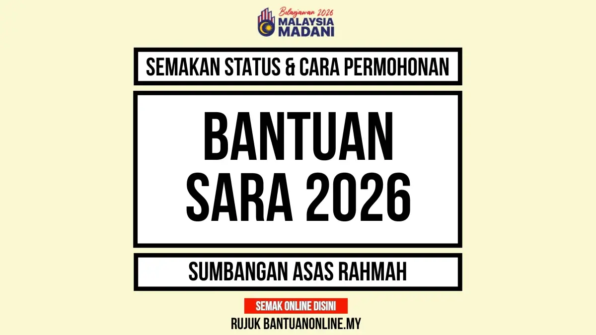 BANTUAN SARA 2026