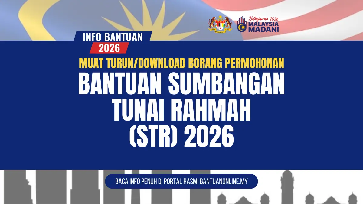 BORANG PERMOHONAN STR 2026