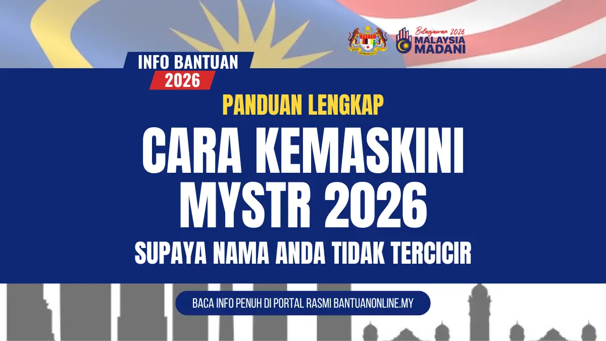 CARA KEMASKINI MYSTR 2026
